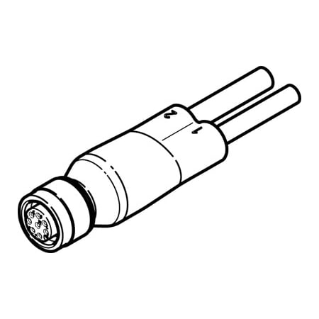 Festo Duo Cable NEDU-L1R2-V9-M12G8-E-LE5-5R1-LE3-5R2 NEDU-L1R2-V9-M12G8-E-LE5-5R1-LE3-5R2